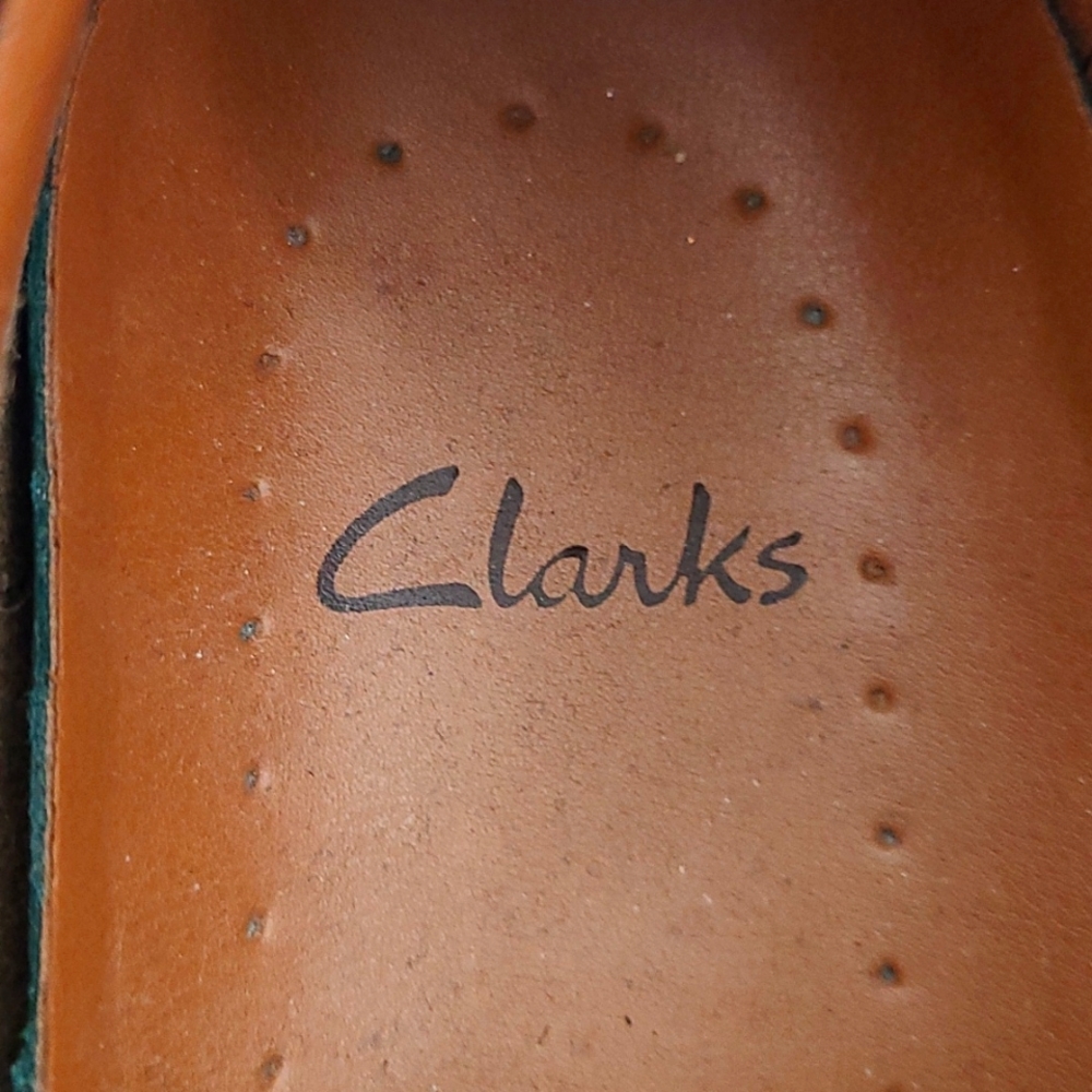 Clarks Men’s black dress shoes